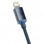 Baseus Crystal Shine cable USB-C to Lightning, 20W, PD, 2m Black (CAJY000301) (BASCAJY000301) Baseus Crystal Shine cable USB-C to Lightning, 20W, PD, 2m Black (CAJY000301) (BASCAJY000301)