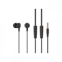 CELEBRAT G35 Ενσύρματα Ακουστικά In-Ear με Μικρόφωνο, Μαύρα