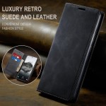 Techsuit Confy Cover Μαύρη Θήκη Βιβλίο για Xiaomi Redmi A5 4G (Regional)