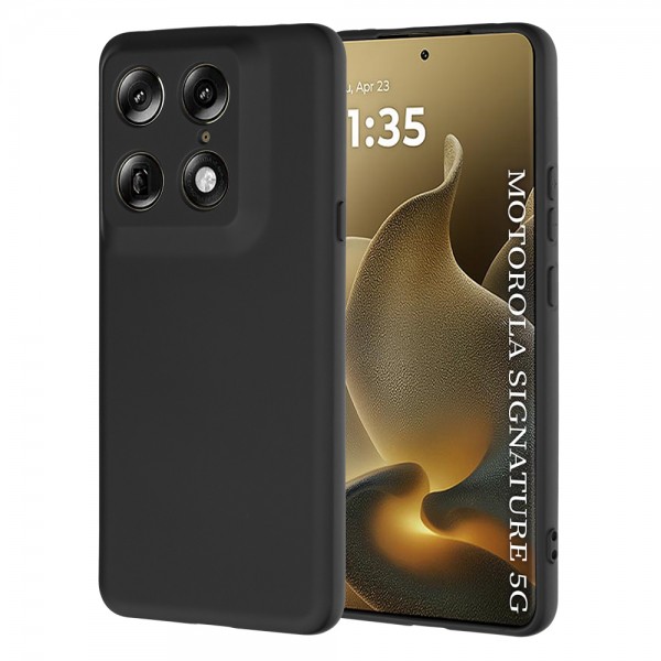 Techsuit SoftFlex Back Cover Black Θήκη σιλικόνης για Motorola Signature Techsuit SoftFlex Back Cover Black Θήκη σιλικόνης για Motorola Signature
