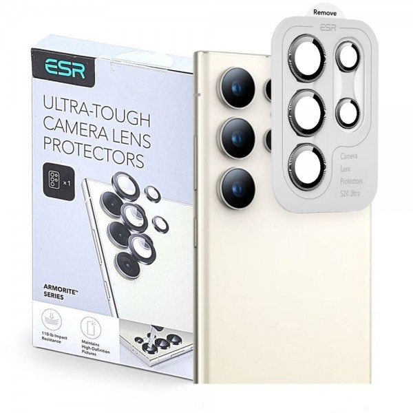 Esr, Armorite Προστασία Κάμερας,  για το Samsung Galaxy S25 Ultra, Μαύρο
