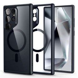 ESR Classic Hybrid Halolock MagSafe Back Cover Clear Μαύρο για Samsung Galaxy S24 Ultra