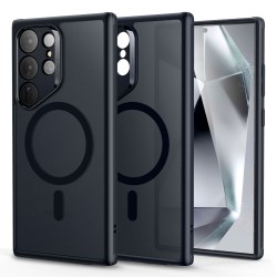 ESR Classic Hybrid Halolock MagSafe Back Cover Frosted Μαύρο για Samsung Galaxy S24 Ultra