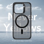 ESR CH Halolock Magsafe Back Cover Σιλικόνης Frosted Black για iPhone 14 Pro Max