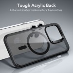 ESR CH Halolock Magsafe Back Cover Σιλικόνης Frosted Black για iPhone 14 Pro Max