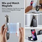 ESR® Classic Hybrid Halolock MagSafe Back Cover Προστατευτική Θήκη για iPhone 15 Pro- Διάφανη