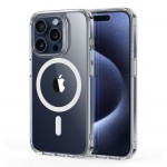 ESR® Classic Hybrid Halolock MagSafe Back Cover Προστατευτική Θήκη για iPhone 15 Pro- Διάφανη