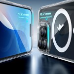 ESR Classic Hybrid HaloLock MagSafe Hybrid Back Cover Διάφανο /  Άσπρο, Σετ με Tempered Glass για iPhone 16 Pro 