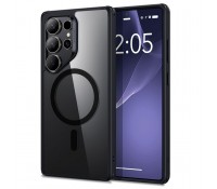 ESR® Classic Hybrid Halolock MagSafe Back Cover Προστατευτική Θήκη για το Samsung Galaxy S25 Ultra, Clear / Black