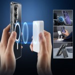 ESR® Classic Hybrid Halolock MagSafe Back Cover Προστατευτική Θήκη για το Samsung Galaxy S25 Ultra, Clear / White