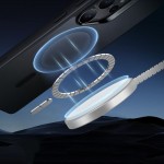 ESR® Classic Hybrid Halolock MagSafe Back Cover Προστατευτική Θήκη για το Samsung Galaxy S25 Ultra, Frosted Black