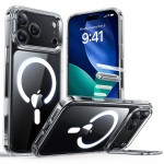 ESR - Classic Hybrid HaloLock Kickstand - iPhone 17 Pro Max - Clear ESR - Classic Hybrid HaloLock Kickstand - iPhone 17 Pro Max - Clear