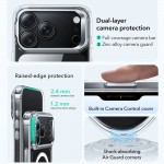 ESR - Classic Hybrid HaloLock Kickstand - iPhone 17 Pro Max - Clear ESR - Classic Hybrid HaloLock Kickstand - iPhone 17 Pro Max - Clear
