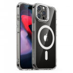 ESR Classic Hybrid Θήκη με Stash Stand (HaloLock) για iPhone 15 Pro Max - Διαφανής
