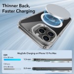 ESR Classic Hybrid Θήκη με Stash Stand (HaloLock) για iPhone 15 Pro Max - Διαφανής