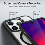 ESR CH Halolock Magsafe Back Cover Σιλικόνης Clear/Black για iPhone 14 Pro