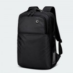 GOLDEN WOLF τσάντα πλάτης GB00399, με θήκη laptop 15.6", 20L, μαύρη