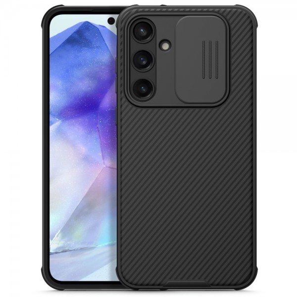 Nillkin Camshield Pro Back Cover Μαύρο για Samsung Galaxy A55 5G