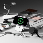 Ringke Silicone Magnetic Back Cover Σιλικόνης Black για το iPhone 16 Pro, Basic