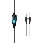 SADES Gaming Headset Tpower με 40mm ακουστικά, Blue