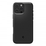 Spigen Core Armor Back Cover Σιλικόνης Ανθεκτικό Matte Μαύρο για iPhone 16 Pro Max, ACS08023