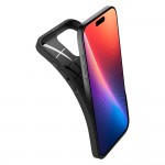 Spigen Core Armor Back Cover Σιλικόνης Ανθεκτικό Matte Μαύρο για iPhone 16 Pro Max, ACS08023