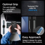 Spigen Core Armor Back Cover Σιλικόνης Ανθεκτικό Matte Μαύρο για iPhone 16 Pro Max, ACS08023