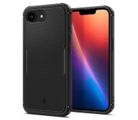 Spigen Core Armor Mag MagSafe Back Cover Σιλικόνης Ανθεκτικό Matte Μαύρο για το iPhone 16e / 17e, ACS09126