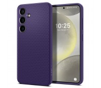 Spigen Liquid Air Back Cover Σιλικόνης Deep Purple για Samsung Galaxy S24, ACS07451