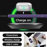 Spigen Liquid Air Back Cover Σιλικόνης Μωβ για Samsung Galaxy S24 Ultra, ACS07449