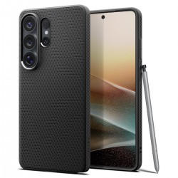 Spigen Liquid Air Back Cover Σιλικόνης Matte Black ACS106770
