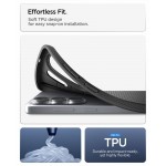 Spigen Liquid Air Back Cover Σιλικόνης Matte Black ACS106770