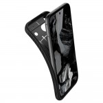 Spigen Liquid Air Back Cover Σιλικόνης Ανθεκτικό Μαύρο  για το Google Pixel 8a