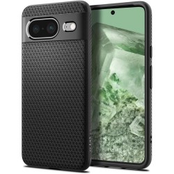 Spigen Liquid Air Back Cover Matte Μαύρο για Google Pixel 8, ACS06274