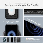 Spigen Liquid Air Back Cover Matte Μαύρο για Google Pixel 8, ACS06274