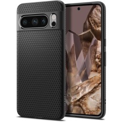 Spigen Liquid Air Back Cover Matte Μαύρο για Google Pixel 8 Pro, ACS06311