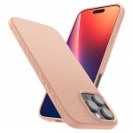 Spigen Liquid Air Back Cover Σιλικόνης Ανθεκτικό Rose Titanium για iPhone 16 Pro Max, ACS08687