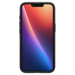 Spigen Liquid Air MagSafe Back Cover Σιλικόνης Ανθεκτικό Matte Μαύρο για iPhone 16E/17E, ACS09151