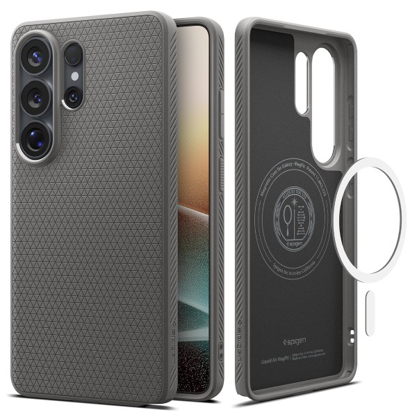 Spigen Liquid Air Mag MagSafe Θήκη Samsung Galaxy S26 Ultra - Marmor Grey