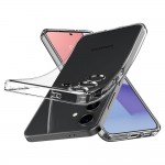 Spigen Liquid Crystal Back Cover Σιλικόνης Crystal Clear για Samsung Galaxy S24, ACS07343