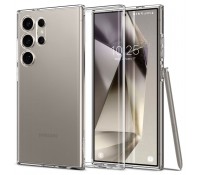 Spigen Liquid Crystal Back Cover Σιλικόνης Crystal Clear για Samsung Galaxy S24 Ultra, ACS07283