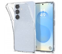 Spigen Liquid Crystall Back Cover Σιλικόνης Ανθεκτικό Διάφανο με Glitter για το Samsung Galaxy S25 Plus