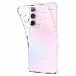 Spigen Liquid Crystal Back Cover Σιλικόνης Crystal Clear για Samsung Galaxy A55 5G