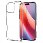 Spigen Liquid Crystal Back Cover Σιλικόνης, Διάφανο/ Glitter για 16 Pro, ACS08113