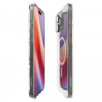 Spigen Liquid Crystal MagSafe Back Cover Σιλικόνης, Διάφανο / Λευκό για iPhone 16 Pro