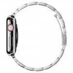 Spigen Modern Fit Λουράκι Μεταλλικό Ασημί για το Apple Watch 4 / 5 / 6 / 7 / 8 / 9/ SE (38 / 40 / 41 MM)