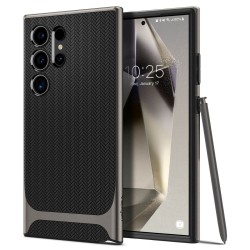 Spigen Neo Hybrid Back Cover Gunmetal για Samsung Galaxy S24 Ultra, ACS07305