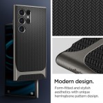 Spigen Neo Hybrid Back Cover Gunmetal για Samsung Galaxy S24 Ultra, ACS07305