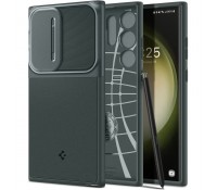 Spigen Optik Armor Back Cover Πλαστικό / Σιλικόνης Ανθεκτική Abyss Green για Samsung Galaxy S23 Ultra
