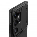 Spigen Optik Armor Back Cover Πλαστικό Ανθεκτική Μαύρο Samsung Galaxy S23 Ultra